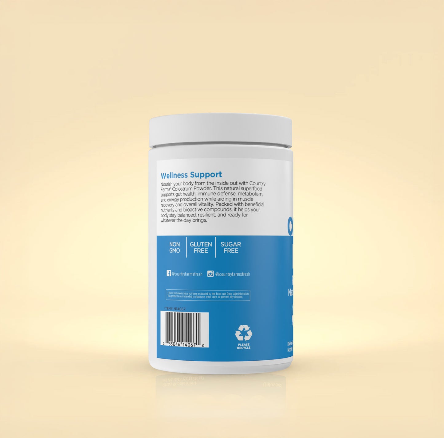 Colostrum Powder - Unflavored