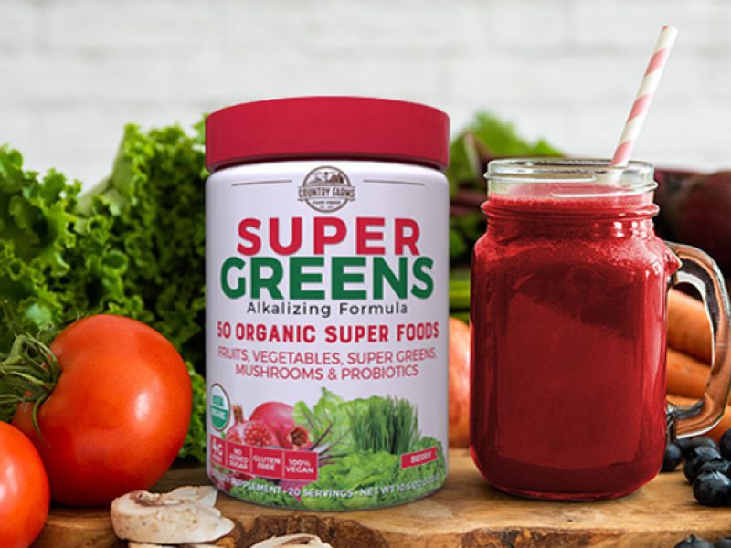 Super Greens – Berry Flavor