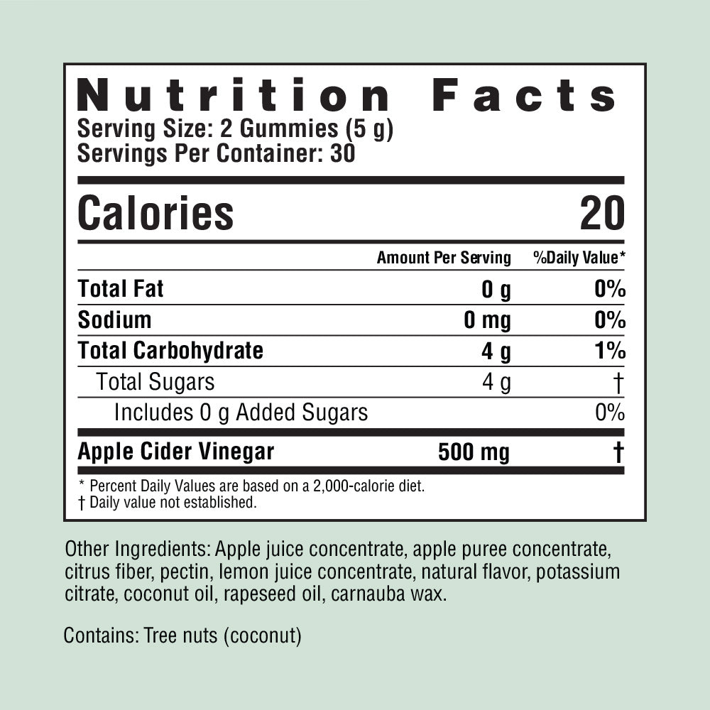 Apple Cider Vinegar Gummies