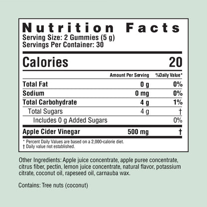 Apple Cider Vinegar Gummies