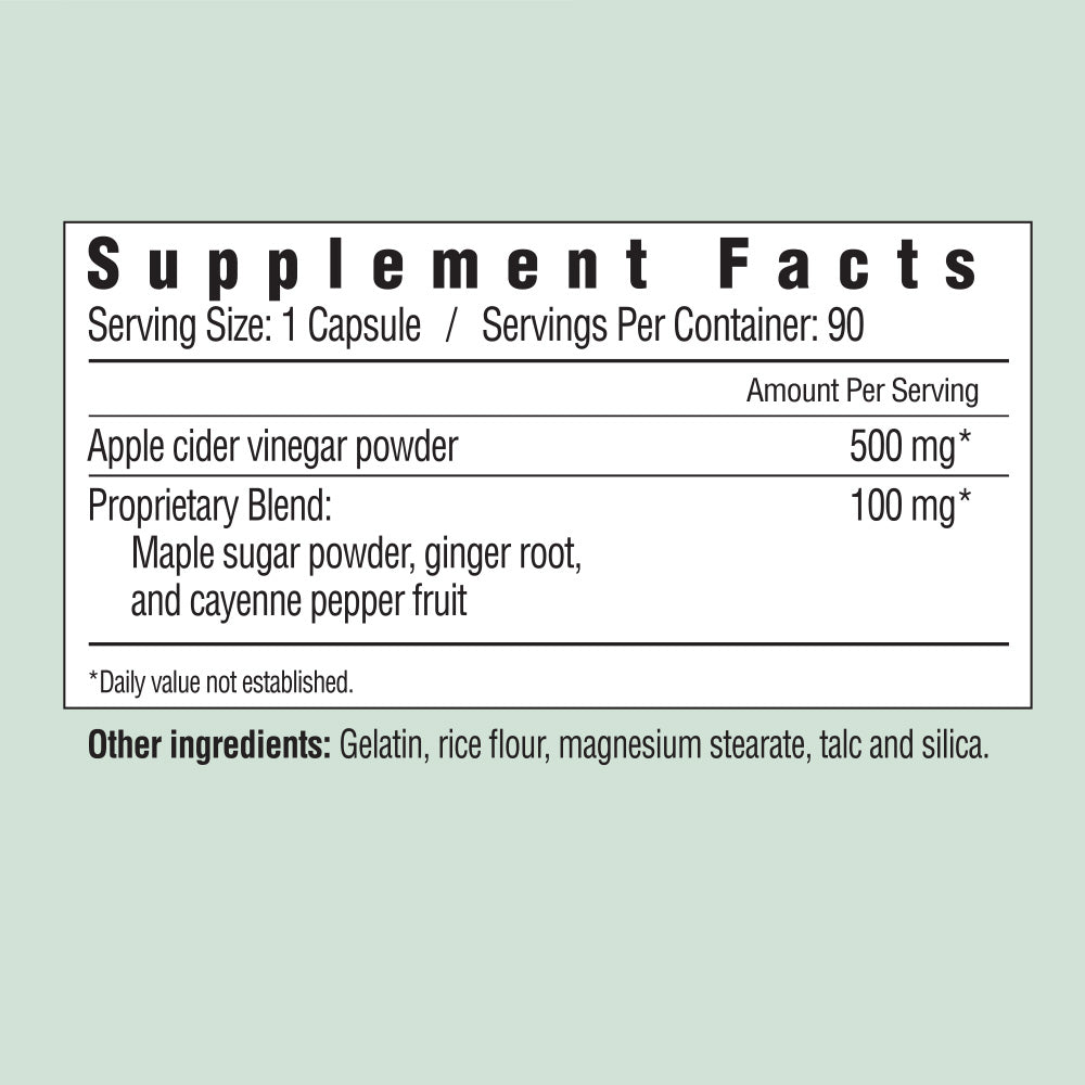 Apple Cider Vinegar Capsules