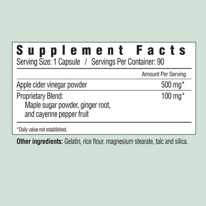 Apple Cider Vinegar Capsules