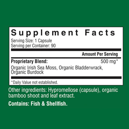 Irish Sea Moss Capsules