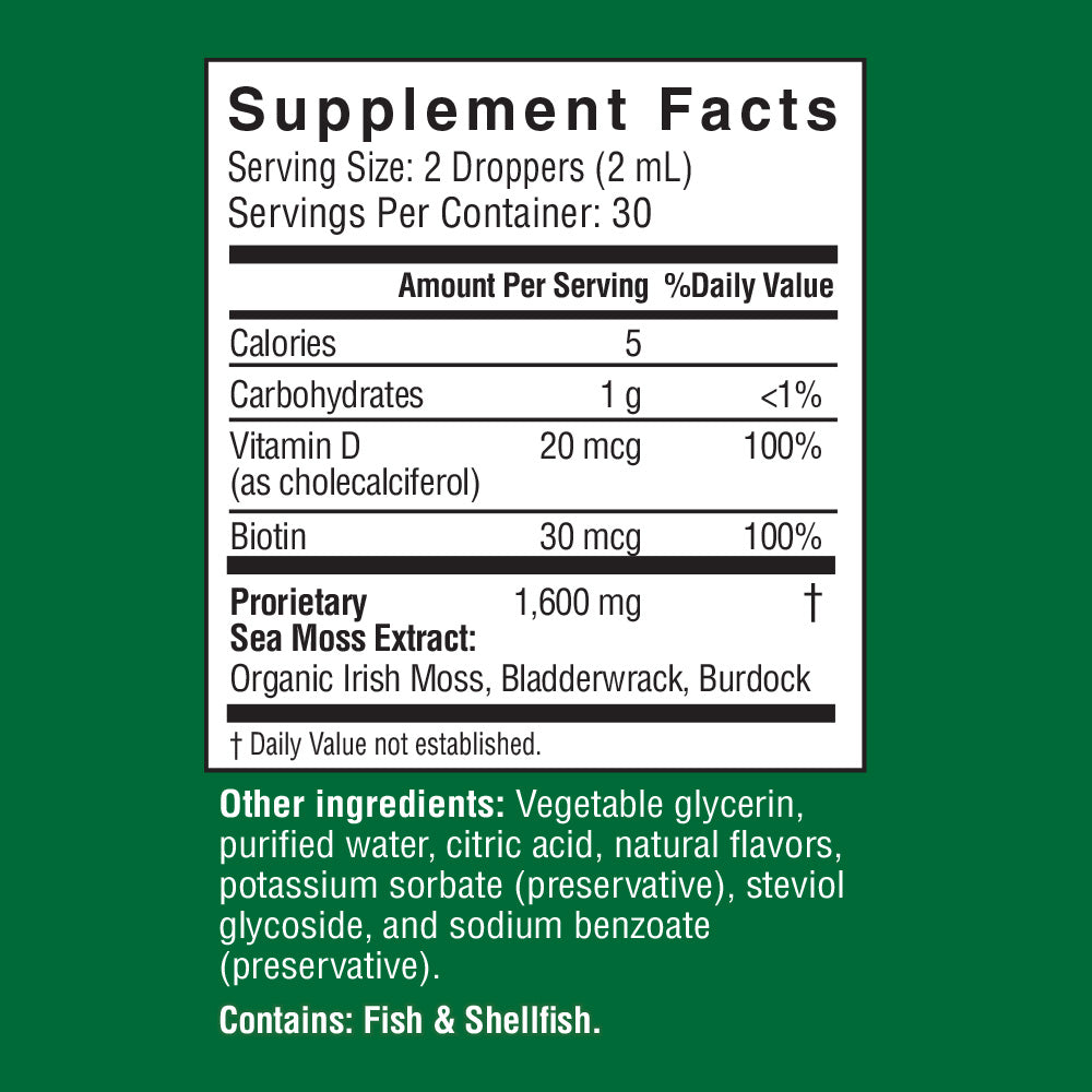 Irish Sea Moss Liquid