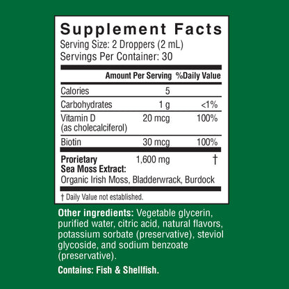 Irish Sea Moss Liquid