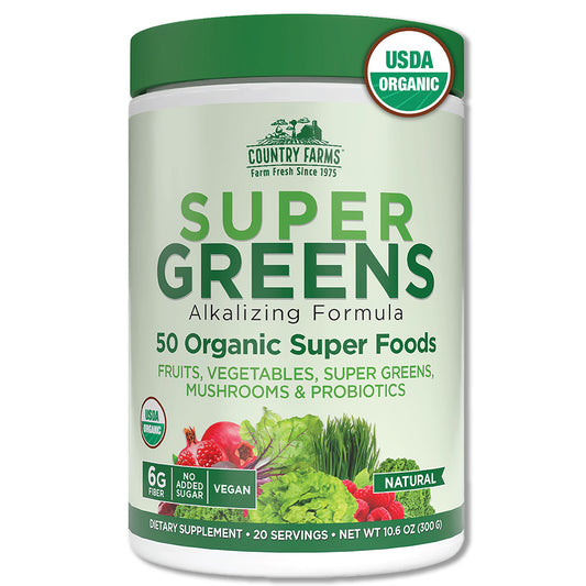 Super Greens Powder - 20 Servings - Unflavored