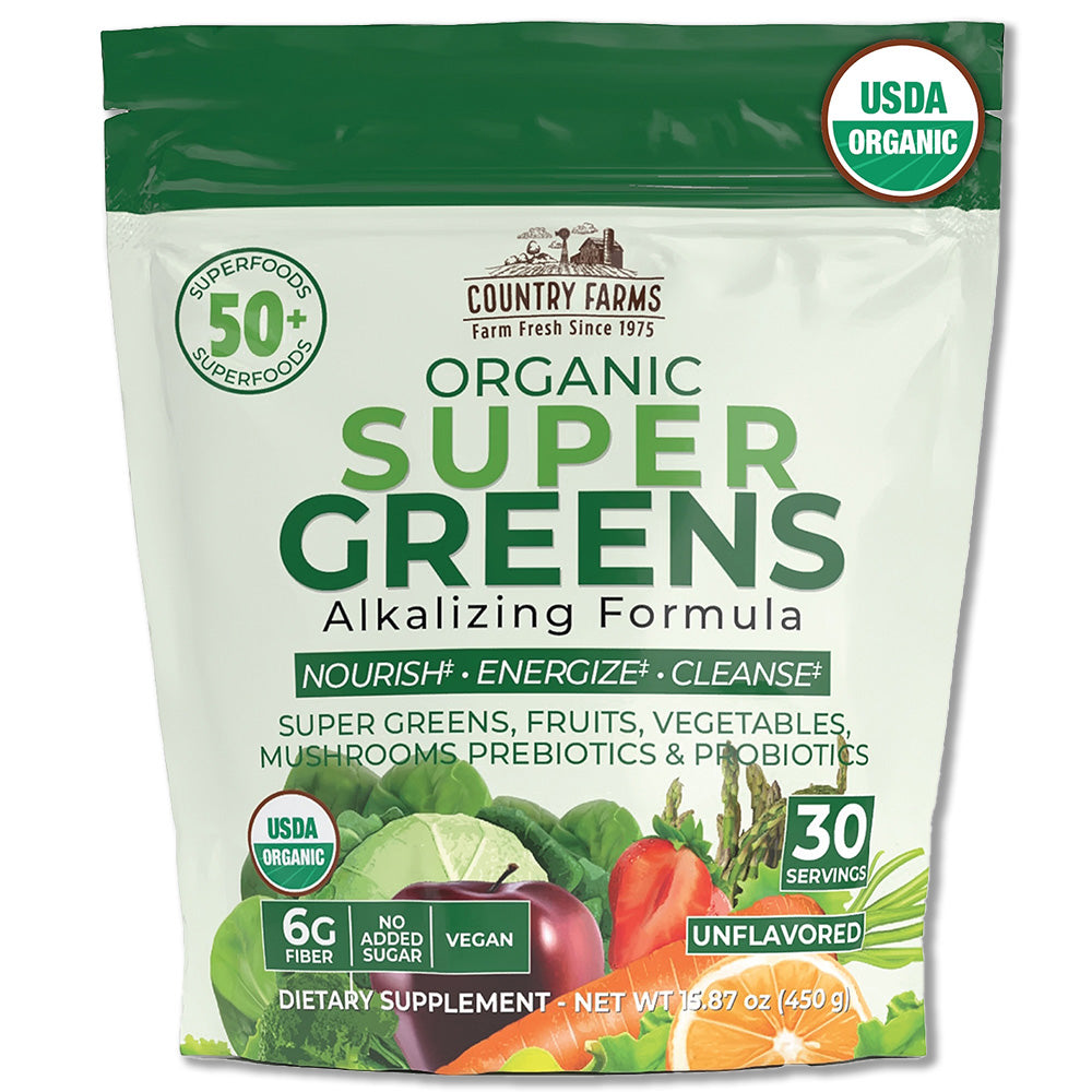 Super Greens Powder - 30 Servings - Unflavored