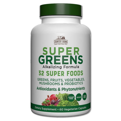 Super Greens Vegetarian Capsules
