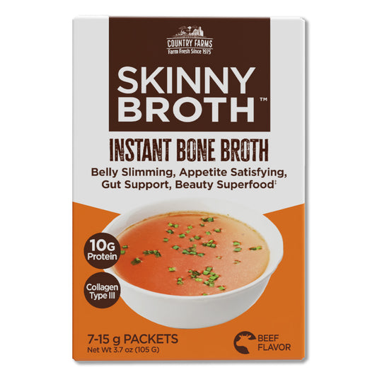 Skinny Broth Powder – Beef Flavor